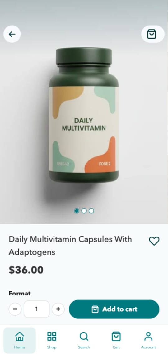 Layar aplikasi Daily Glow 4
