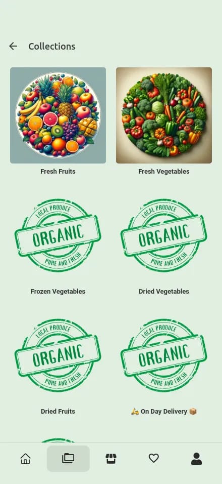 Green Organic screen 3