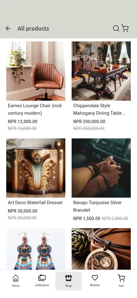 Handicraft Vintage screen 2