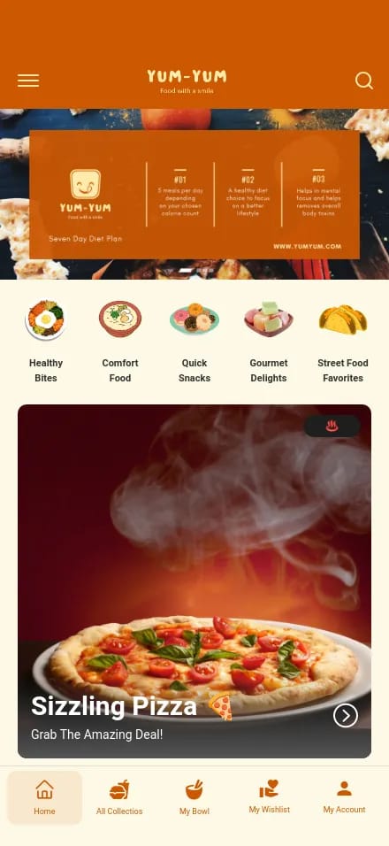 Evlop mobile app storefront preview