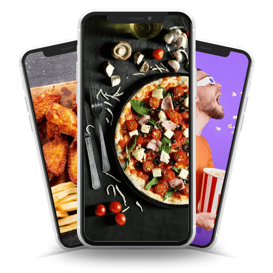 Food & beverage app concept