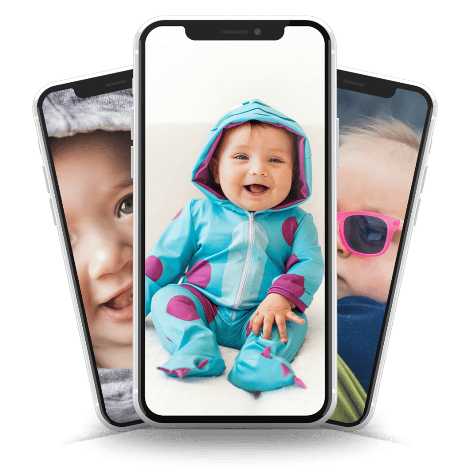 Kids & baby app concept