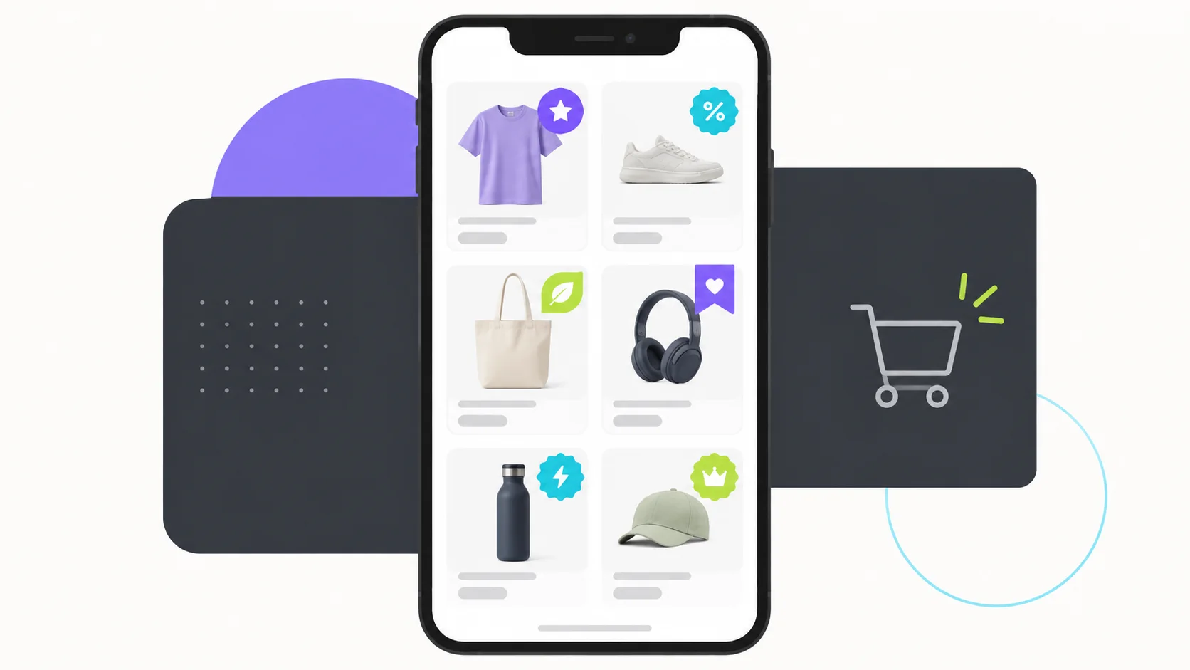如何在 Evlop 中设置商品贴纸与角标（Shopify 移动应用）