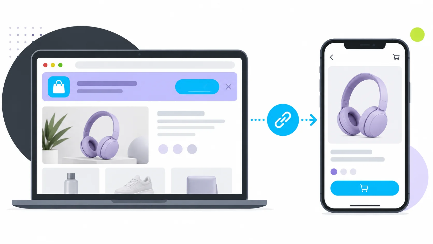 如何在 Evlop 中设置深链接与智能应用横幅（Shopify 移动应用构建器）